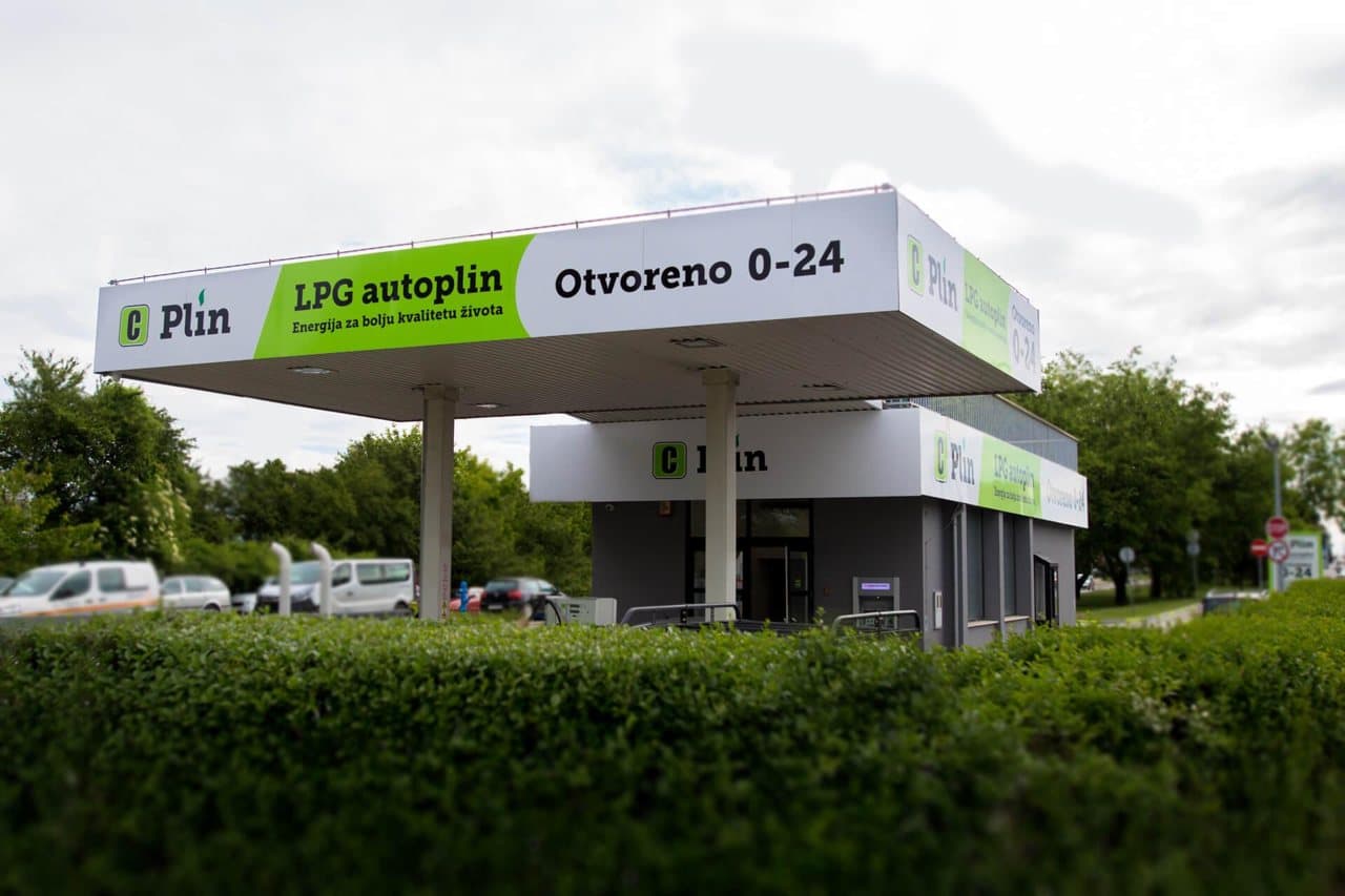 C-Plin LPG postaja, otvorena 0-24